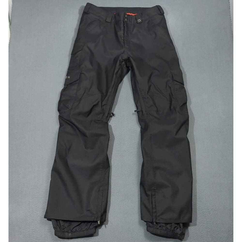 Burton Dryride Snowboarding Pants Men's L Tall Black Vinh Snow Pants